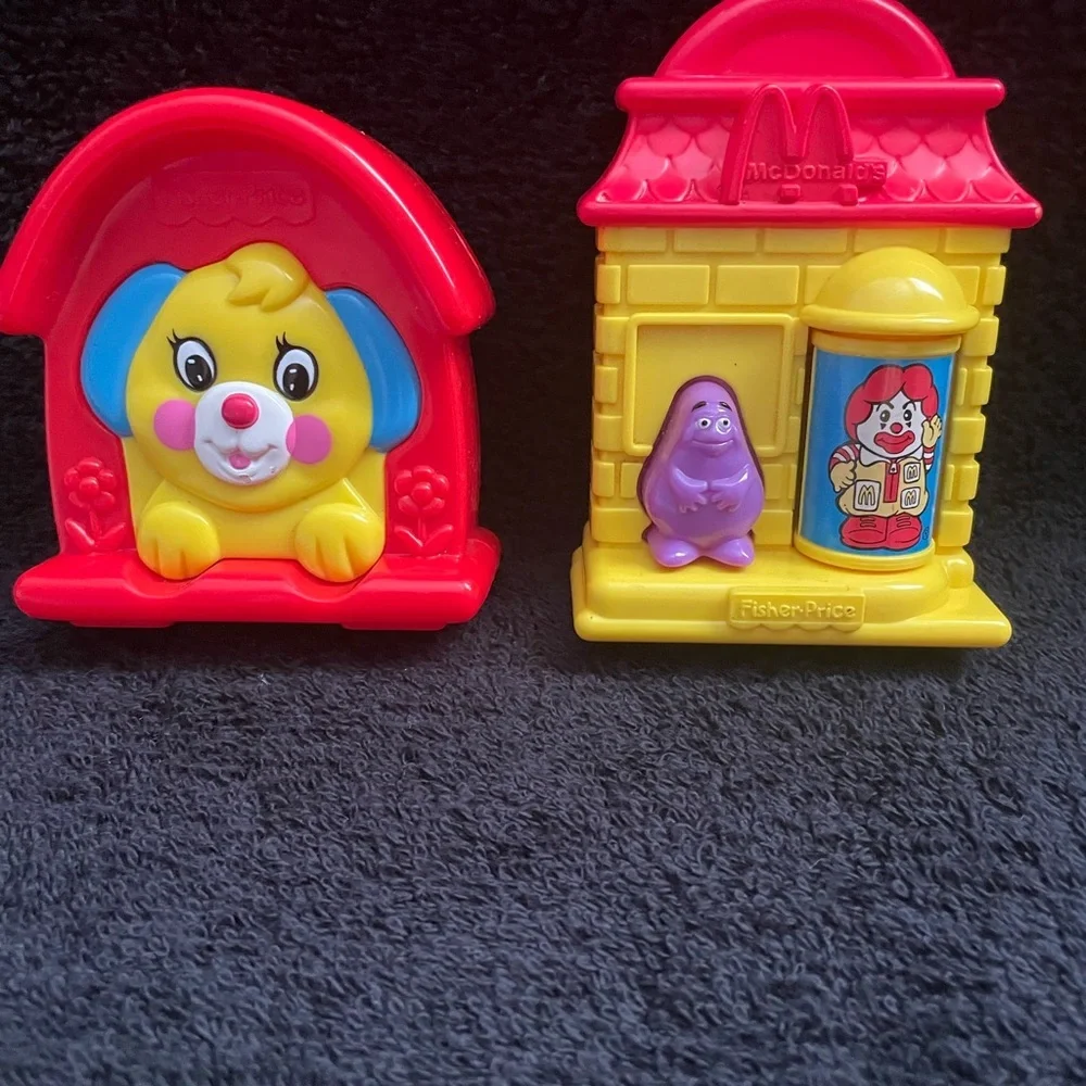 Vintage 1996 Fisher-Price McDonald's Happy Meal Toys